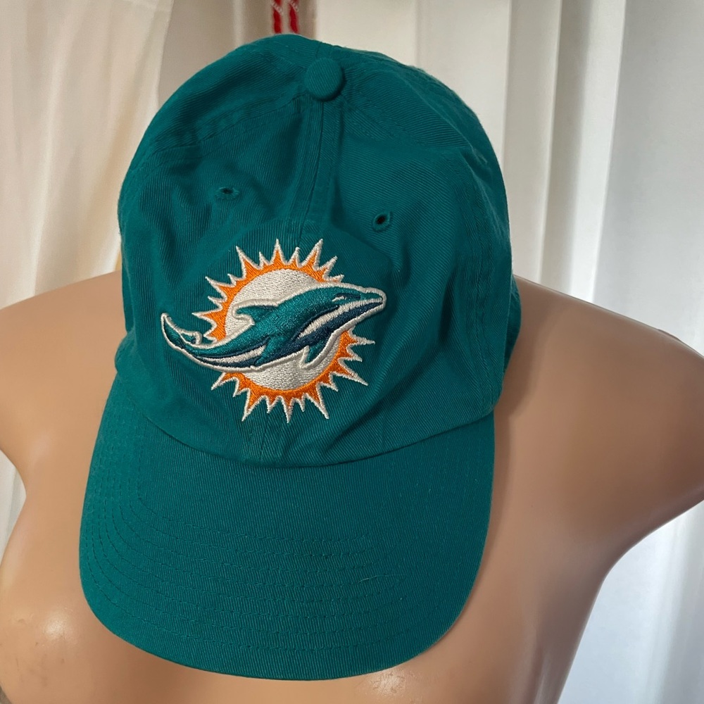 47’ Cap Miami Dolphins teal blue Hat classic OSFA one size - adjust Football NFL